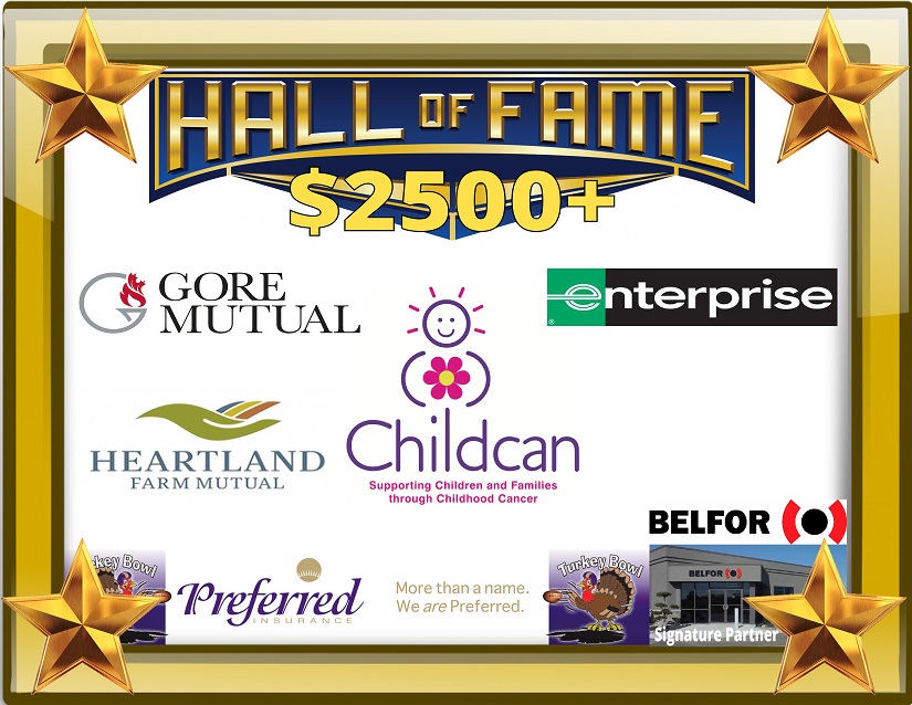 Preferred Insurance Turkey Bowl 2018 For Childcan Hall of Fame Partner Commitments Gore Mutual Insurance Company Enterprise Rent A Car Heartland Farm Mutual BELFOR Property Restoration Signature Partner