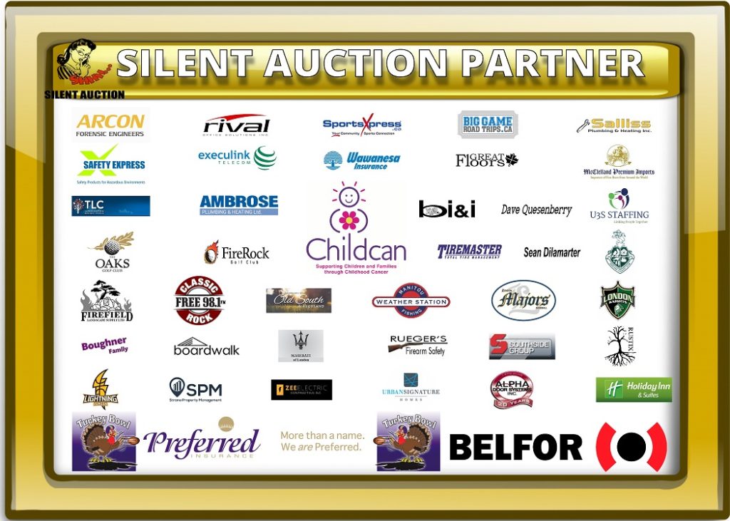 Preferred Insurance Turkey Bowl 2018 Silent Auction partners with signature partner Belfor in support of Childcan